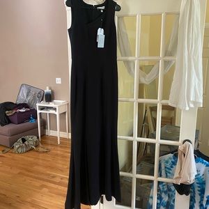 BRAND NEW. Beautiful Black Gown, Dress the Population. Size M